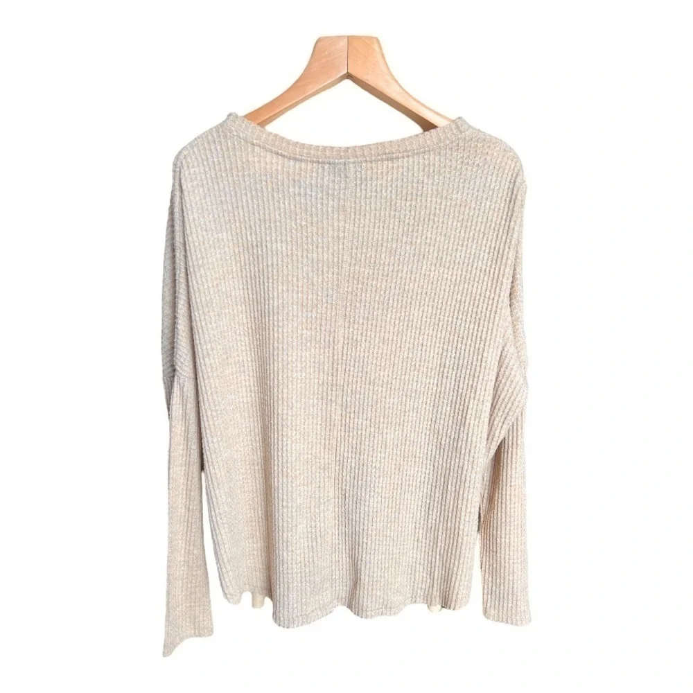 Out From Under by Urban Outfitters Women’s Beige Waffle Knit Cardigan, Medium